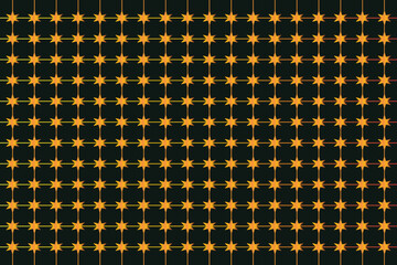 Black and gold star pattern design background, modern background design pattern
