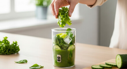 Making a Delicious and Healthy Green Smoothie Recipe