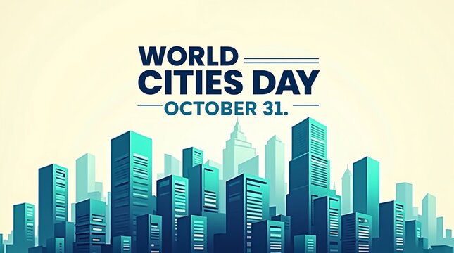 World cities day october 31st celebration of urban landscapes and development