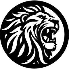 Lion Roar Icon Vector