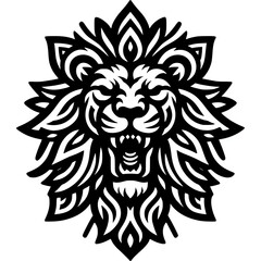 Lion Roar Vector Icon