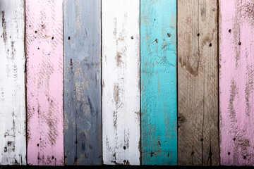 Pared madera listones