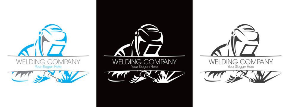 Logotyp znak firmy spawalniczej