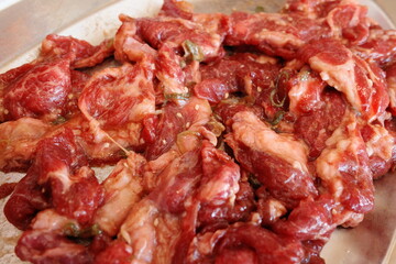 ジンギスカンの肉