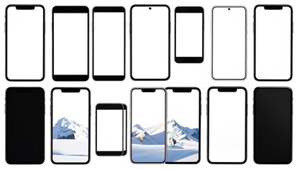 Snowy Mountain Peaks Under Blue Sky Winter Alpine Landscape Cinematic Aerial Shot