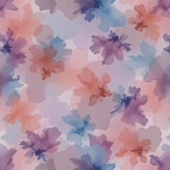 Delicate Watercolor Washes & Tints Pattern
