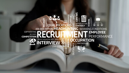 A professional engaged in the recruitment process, analyzing job descriptions and qualifications,...