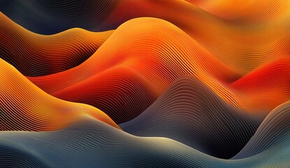 Colorful abstract background with wavy shapes and gradients. Vector illustration of a colorful gradient background. Flat design, vector graphics, and colorful gradients.