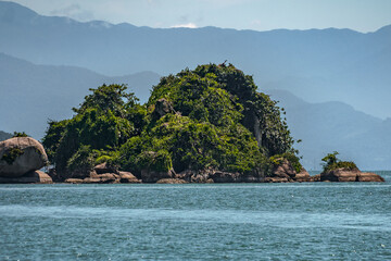 Islands in Paraty, Rio de Janeiro, Brazil