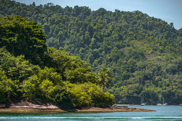 Islands in Paraty, Rio de Janeiro, Brazil
