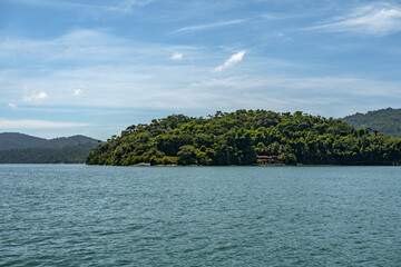 Islands in Paraty, Rio de Janeiro, Brazil