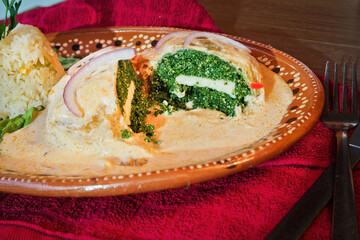 Gourmet Broccoli and Cheese Patties in a Creamy Chipotle Sauce