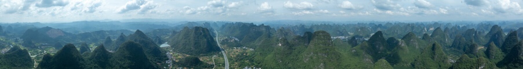 Beautiful landscape of yangshuo county, China