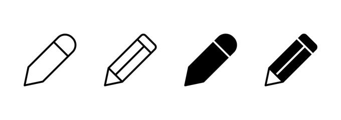 Pencil icon vector. pen sign and symbol. edit icon vector
