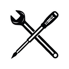 white vector silhouette art desigan 1.eps