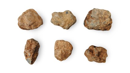 Rough, weathered brown and gray rock surface texture, perfect for abstract natural backgrounds and product displays.