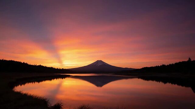 Serene Landscape Aesthetics