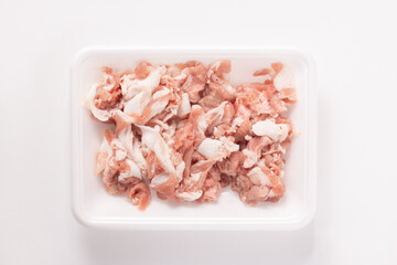 ［国産］豚肉　こま切れ