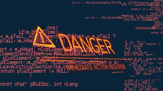With bars appearing and code drifting warning icon emerging flashing DPT demanding immediate action