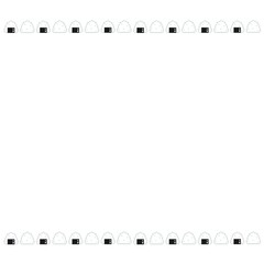 おにぎりのドット絵のフレームイラスト