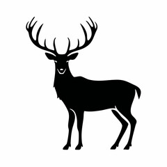 Obraz premium deer vector icon design