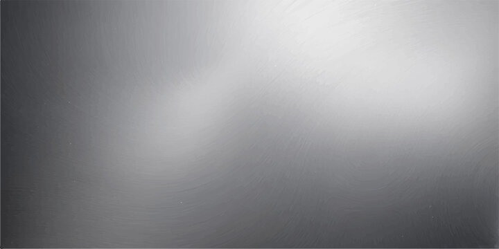 Brushed metal texture background with silver and grey metallic surface