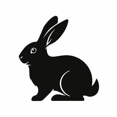 Obraz premium rabbit vector icon design