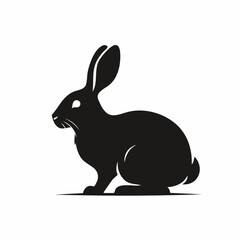 Obraz premium rabbit vector icon design