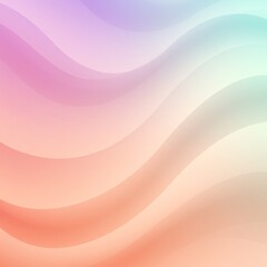 Pastel waves background with soft colors and flowing lines creating a calming effect