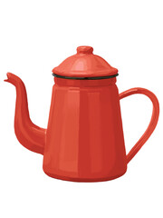 琺瑯ポット（レッド）