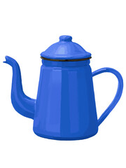 琺瑯ポット（ブルー）