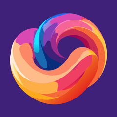 A bold, minimalist abstract background featuring a fluid gradient mesh in a seamless morphing motion with a smooth, vibrant color transition. For modern digital designs.