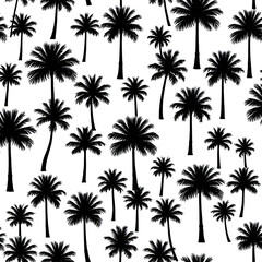 Dark floral pattern with illuminated, textured blooms