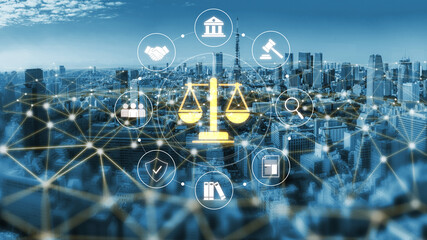 Justice system ensures legal governance and fairness. Justice system protects rights, system...