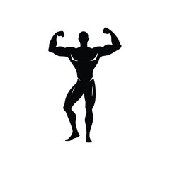 simple fitness gym logo vector