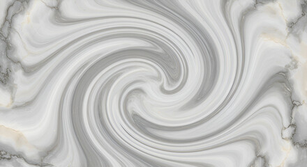 Obraz premium Swirling abstract background featuring gray and white marble texture pattern