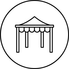 Fototapeta premium Canopy Icon