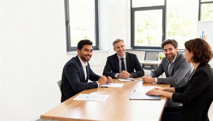 group of business people