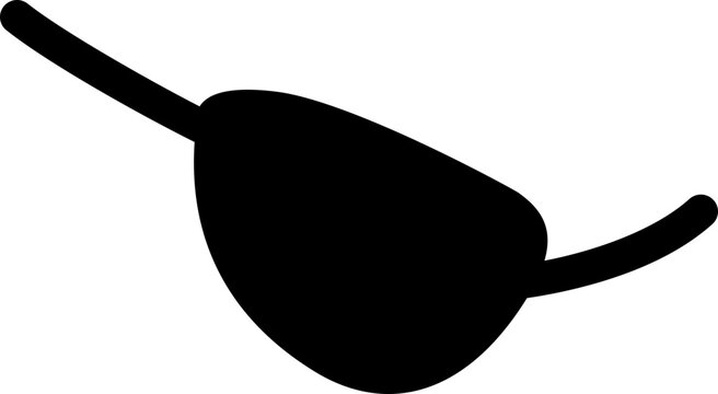 pirate eye patch illustration