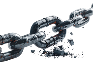 Broken chain