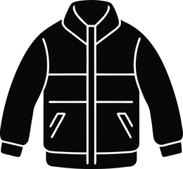 Thermal Jacket Vector Icon. © Gowtam