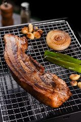 구운 돼지고기 연출이미지