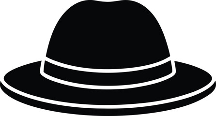 Wool Hat Vector Icon.