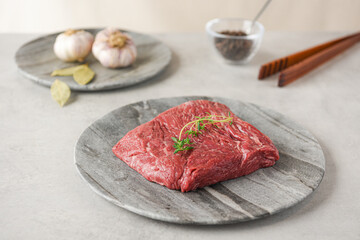 소고기 홍두께살 원물이미지