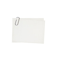 Layered Paper Notes with Paper Clip, Isolated PNG for Junk Journal and Scrapbooking Ephemera