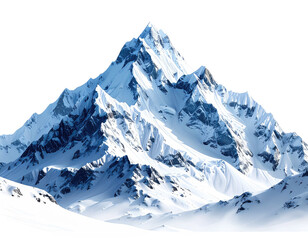 Majestic snow-capped mountain peak (1)