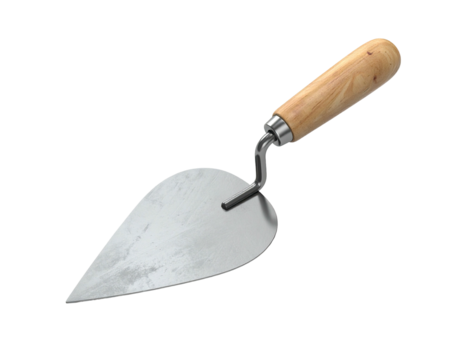 Metal trowel with wooden handle (1) - Powered by Adobe