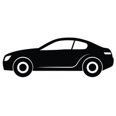 car silhouette vector icon