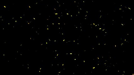 Animation of golden confetti falling down on black background, confetti rain launched from a cannon slowly falling,
falling blue confetti celebration, Animation of gold confetti poppers explosions