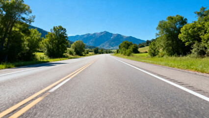Fototapeta premium road in the mountains